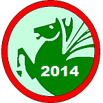 2014 Chinese Astrology Green Horse