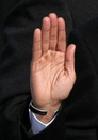 President Obama's Hand